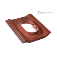 TUILE A DOUILLE UNIVERSELLE DUROVENT PLEIN CIEL ROUGE VIEILLI