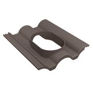 TUILE A DOUILLE UNIVERSELLE DUROVENT PLEIN CIEL BRUN