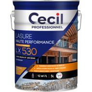Lasure haute performance LX530+ alkyde satinée chataignier bidon 5L