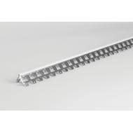 Profilé d'angle acier galva perforé +jonc PVC naturel 3m -B0050320