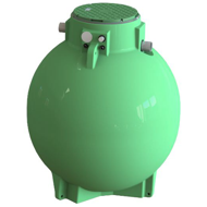 Cuve eau de pluie ECOCITER 3000L equipée