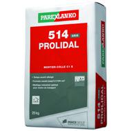 Mortier colle carrelage PROLIDAL 514 gris sac 25kg C1E