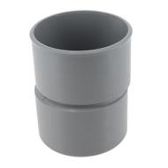 Réduction externe excentrée droite Ø80/75mm mâle-femelle