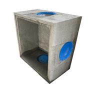 Fond de regard TERSO 60x60/72x72 HU37/H.42cm 3 opercules