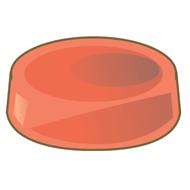 CHAPEAU POUR TUILE A DOUILLE UNIVERSELLE ROUGE FLAMME 631XL