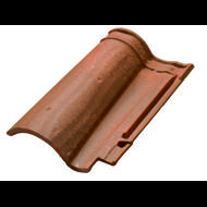 Tuile DOUBLE CANAL LANGUEDOC VIEUX PAYS PANACHE FONCE 9,5m2 1DLVP