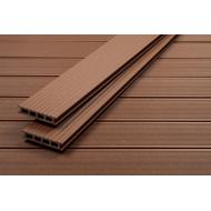 LAME TERRASSE DECK 150 BOIS COMPOSITE BRUN AUTOMNE 28X150MM 4M