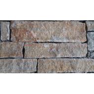 Pierre naturelle LUSERNE barrette dorée Ep.60/80mm