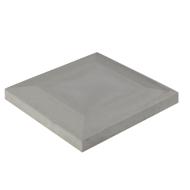 Chapeau de pilier 40 plat 1/2 PENTE gris