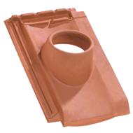 TUILE DOUILLE D150 H10 TENON TRES HAUT ARDOISE