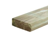 Sous structure pin autoclave vert rabotée 4 faces 45x145mm 5,00m