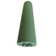 Cône d'entretoise PP vert KONIX PP 18cm sachet 50