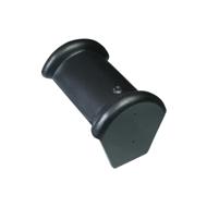 Faitière About 1/2 ronde fin ANTHRACITE MAT