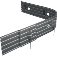 BORDURE ALU POUR DALLES ET PAVES 2,4M H.10CM