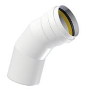 Coude PP ECO+ PREMIUM SN12 Ø400 MF 45°