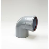 Coude PVC assainissement CR8 Ø110 mâle-femelle 87°