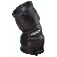 Coude Ø125 22,5° femelle-femelle PN16 électrosoudable