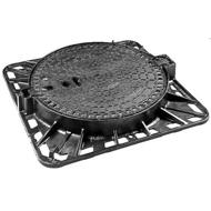 REGARD CARRE NON VENTILE PAMREX 600 EXPLOITATION D400 840X840 -Ø600 NF