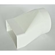 Raccord de conversion droit Ø100mm 110x55mm