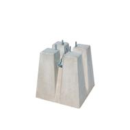 Massif candélabre M6D Ø14 200x200mm mât 4-6m 195kg 50x50x50cm