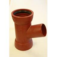 Culotte fonte EU tubulure 67,30° FMF complet +joint NBR automatique standard type TYTON