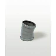 Coude PVC assainissement CR8 Ø200 femelle-femelle 15°