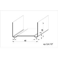 Rail métal 48 3,00m