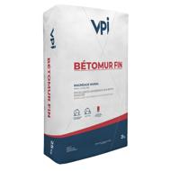 Mortier ragréage mural BETOMUR FIN sac 25kg