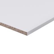 Tablette mélaminé blanche 2 chants ABS P2 U511 PE 18x2500x300mm