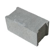 Bloc plein 20x20x40 CE+NF