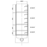 Réhausse pour regard Ø800 H30cm sans échelons