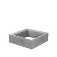 Réhausse pour regard 80x80/100x100cm H.30cm avec échelon CE