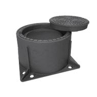 REGARD FONTE BRANCHEMENT HYDRAULIQUE C250 POUR PVC Ø315 NF LOGO 'EU'