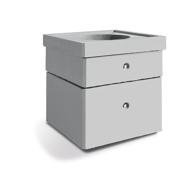 ELEMENT DE TETE BETON POUR REGARD 800X800 H10CM OUVERTURE Ø600