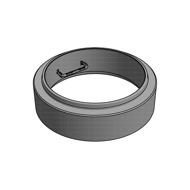 Réhausse pour regard EXACT Ø1000 H30cm avec échelons NF