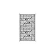 CADRE GALVA + 4 TAMPONS FONTE K2C D400 SANS LOGO
