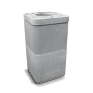 REHAUSSE BETON POUR REGARD 1000X1000 H30CM AVEC ECHELON CE