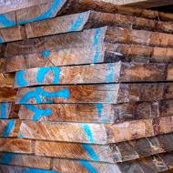 Plot frêne belle menuiserie ébénisterie Ep.45mm