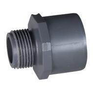 Embout fileté PVC pour piscine 1'1/2 Ø50x60mm