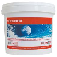 Granulés chlore pour piscine MOONDIFIX STABILISES 56% seau 5kg