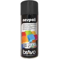 Aerosol de peinture acrylique noir mat bombe 400ml