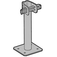 Pied simple J01901 galva 300mm