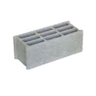 Bloc creux 20x20x50 B40 CE+NF 3 alvéoles