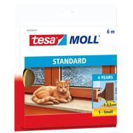 Bourrelet mousse PU P/E TESA 6x9mm Brun