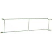 Garde-corps monobloc 3m ht.0,50m pour échafaudage M49