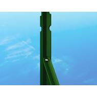JAMBE DE FORCE PLASTIFIEE 2,25M VERT