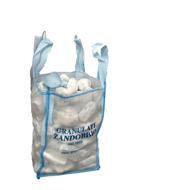 Galets roulé marbre 40/60mm blanc carrare mini bag 250kg