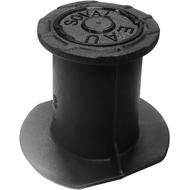 Bouche à clé 137 trottoir ronde tampon polyamide