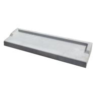 Appui de fenêtre gris 60x34x10cm