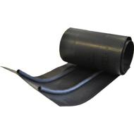 BANDE D'ARASE VENTSTOP NOIRE 0,20 X25M + 2 CORDONS EPDM Ø12MM